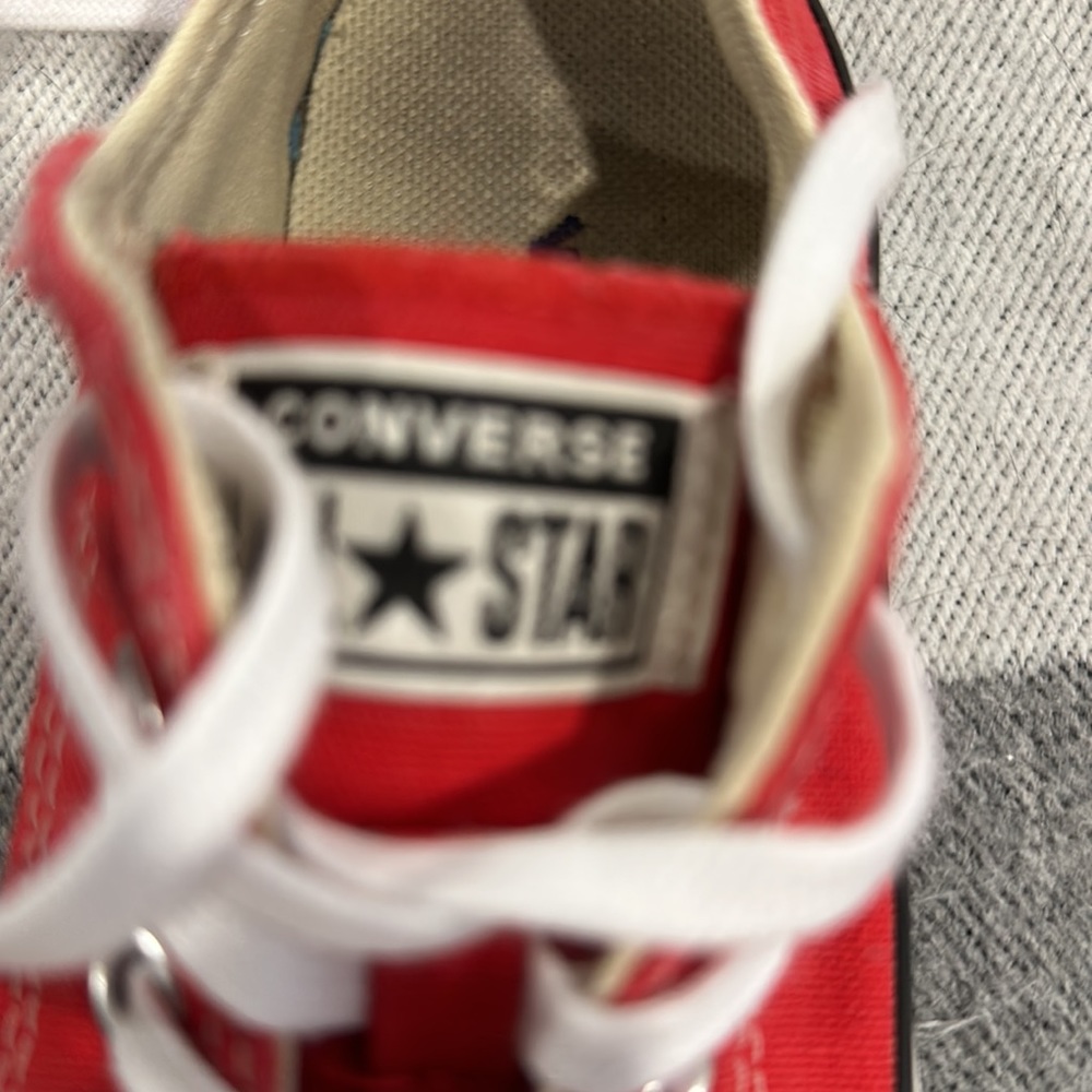 CONVERSE KIDS ALL STAR LOW TOPS SIZE 12 1/2 - Picture 3 of 14